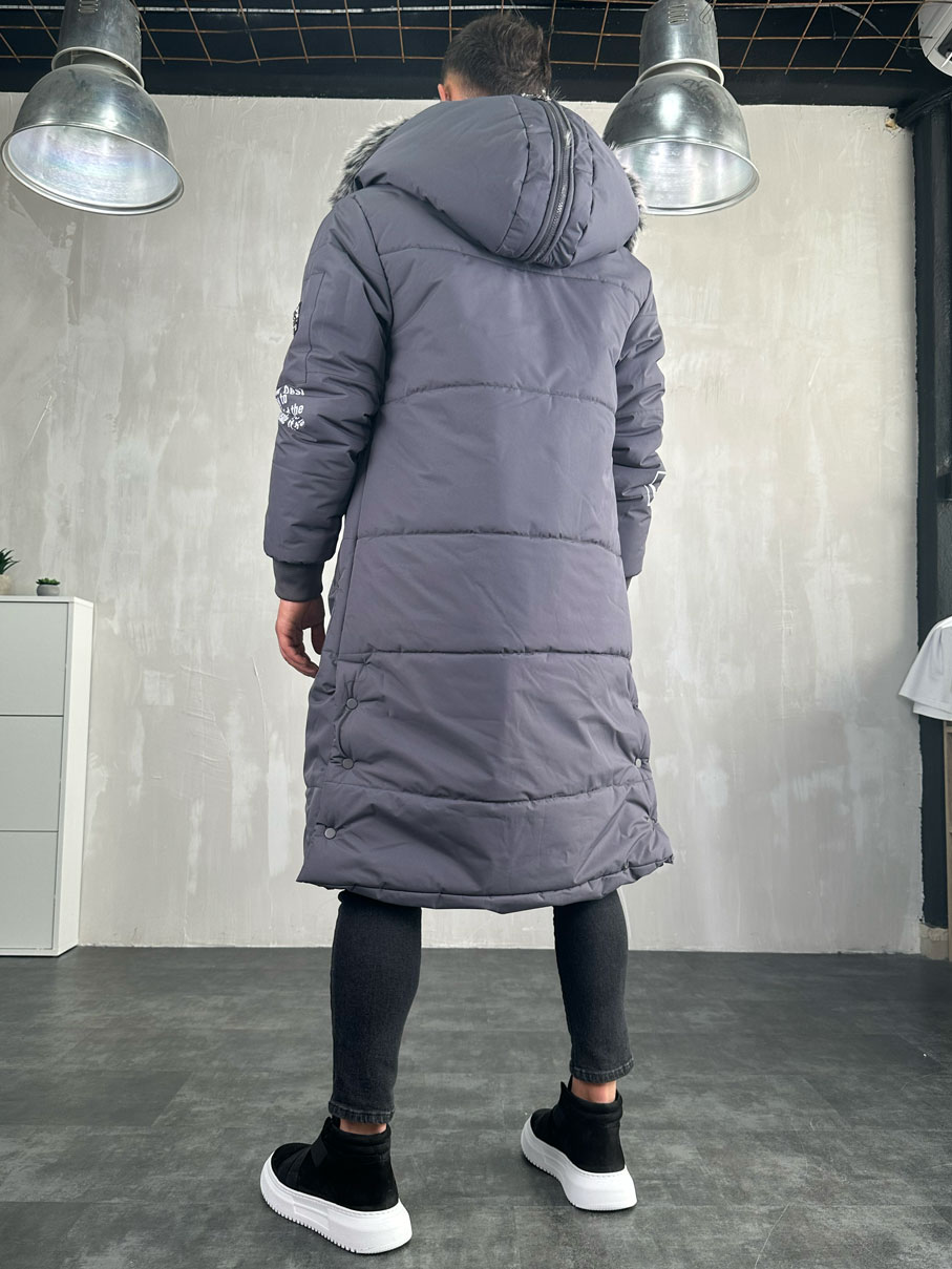 Muška zimska jakna sa krznom OPJ 3113
